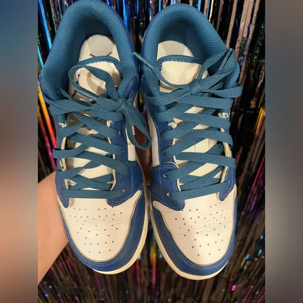 Jordan 1 low se industrial Blue Big Kids size 6 women’s 7 1/2